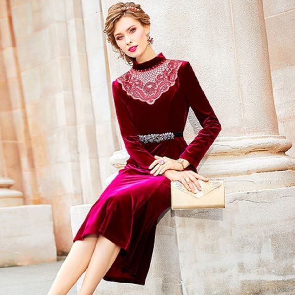 casual dresses beading velvet trumpet dress women winter autumn style celebrities medium length patchwork fishtail embroidered skirt hflr, Black;gray
casual dresses beading velvet trumpet dress women winter autumn style celebrities medium length patchwork fishtail embroidered skirt hflr, Black;gray