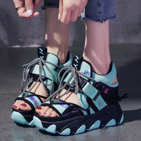 summer women's sandals super high heels platform shoes 2021 mesh wedges for woman leather shoe, Black
summer women's sandals super high heels platform shoes 2021 mesh wedges for woman leather shoe, Black