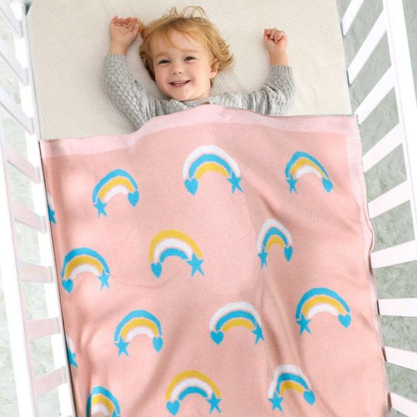 blankets & swaddling baby 100*80cm soft born rainbow infant swaddle wrap sleepsack stroller cover
blankets & swaddling baby 100*80cm soft born rainbow infant swaddle wrap sleepsack stroller cover