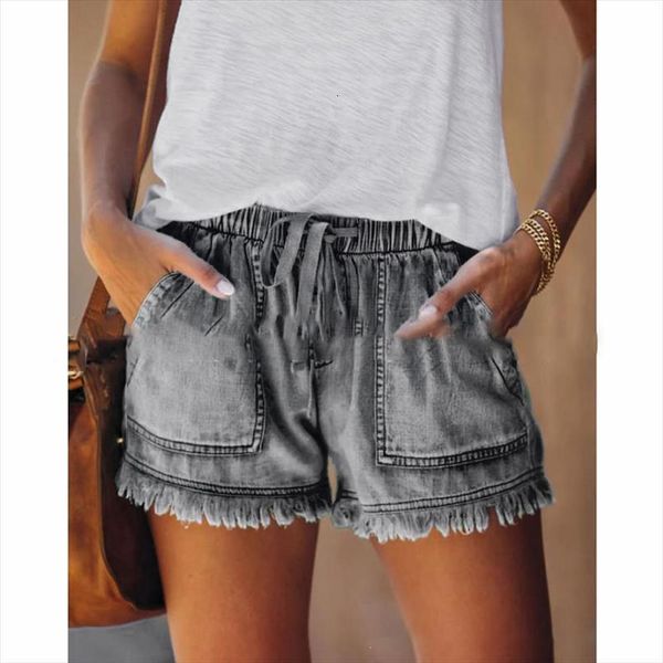 jeans summer drawstring mid waist women shorts tassel bandage bottom for vintage streetwear ladies, White;black
jeans summer drawstring mid waist women shorts tassel bandage bottom for vintage streetwear ladies, White;black
