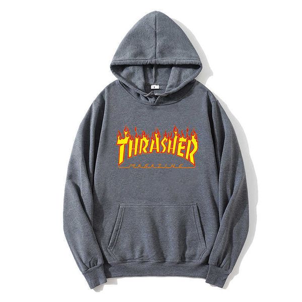 factory outlet brand hoodie 2021 man women's hooded flame print new sweatshirt multiple colors y0802 igyh, Black
factory outlet brand hoodie 2021 man women's hooded flame print new sweatshirt multiple colors y0802 igyh, Black