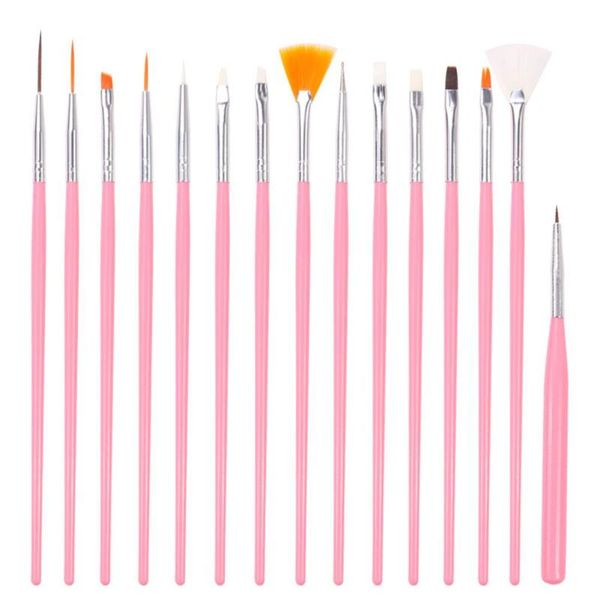 nail art kits 15pcs/set pro dotting painting drawing pen polish makeup brushes brush for gel manicure tools
nail art kits 15pcs/set pro dotting painting drawing pen polish makeup brushes brush for gel manicure tools