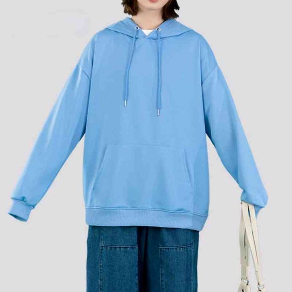 casual womens hoodies sweatshirt spring autumn multicolor oversize hooded hoodie harajuku light blue pink cotton woman pullovers, Blue;black
casual womens hoodies sweatshirt spring autumn multicolor oversize hooded hoodie harajuku light blue pink cotton woman pullovers, Blue;black