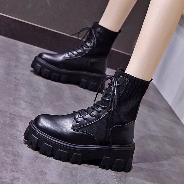 boots short ins net red british style knitted socks women's rough black handsome thick bottomed locomotive
boots short ins net red british style knitted socks women's rough black handsome thick bottomed locomotive
