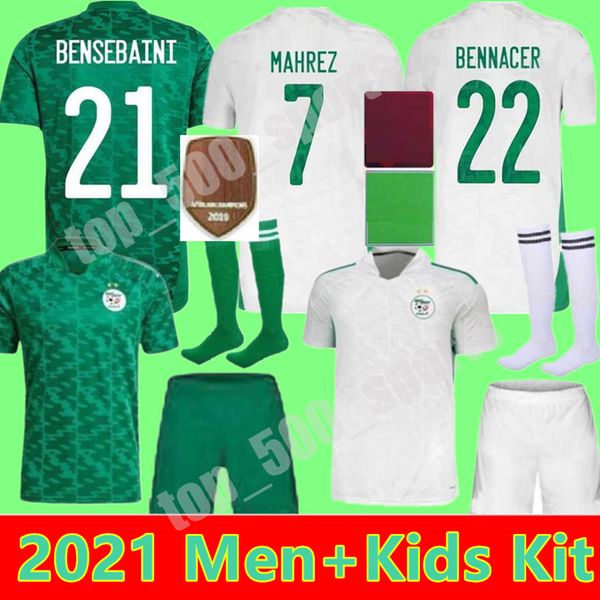 algerie 2021 home white away green soccer jerseys mahrez feghouli bennacer atal 21 22 algeria football kits shirt men + kids sets maillot de, Black;yellow
algerie 2021 home white away green soccer jerseys mahrez feghouli bennacer atal 21 22 algeria football kits shirt men + kids sets maillot de, Black;yellow