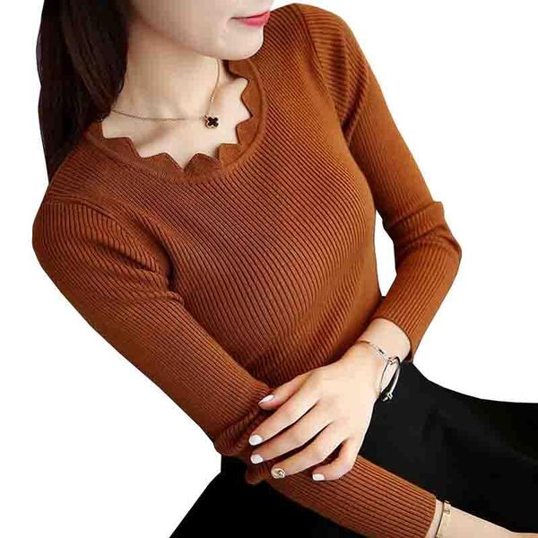 women's sweaters 2021 autumn women sweater and pullover knit long sleeve o-neck high elasticity bottoming female warm jumper, White;black
women's sweaters 2021 autumn women sweater and pullover knit long sleeve o-neck high elasticity bottoming female warm jumper, White;black