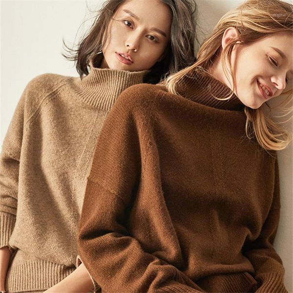 women's sweaters 2021 autumn winter sweater women knitted cashmere long sleeve soild fashion turtleneck loose pullover plus size, White;black
women's sweaters 2021 autumn winter sweater women knitted cashmere long sleeve soild fashion turtleneck loose pullover plus size, White;black
