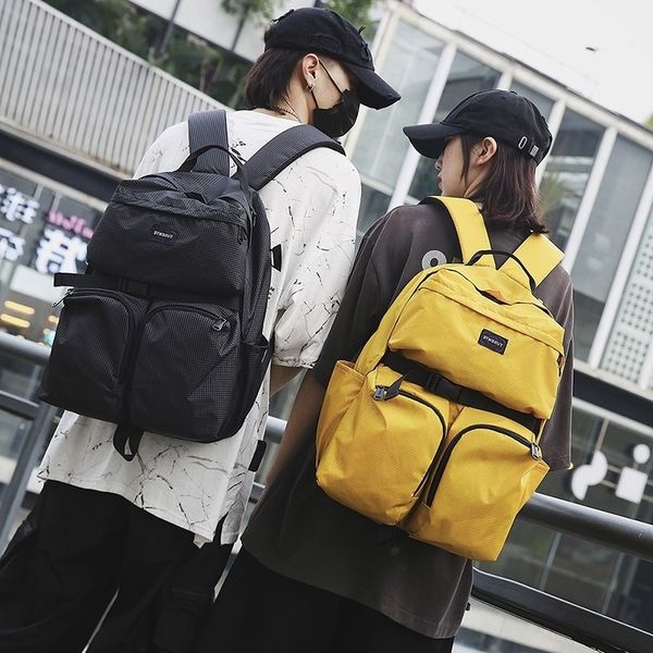 2021 new simple lightweight backpack women's korean nylon large capacity outdoor men's schoolbag
2021 new simple lightweight backpack women's korean nylon large capacity outdoor men's schoolbag