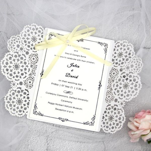 greeting cards 20pcs laser cut wedding invitation card birthday engagement invitations with burgundy ribbon shiny diamond party supplies
greeting cards 20pcs laser cut wedding invitation card birthday engagement invitations with burgundy ribbon shiny diamond party supplies