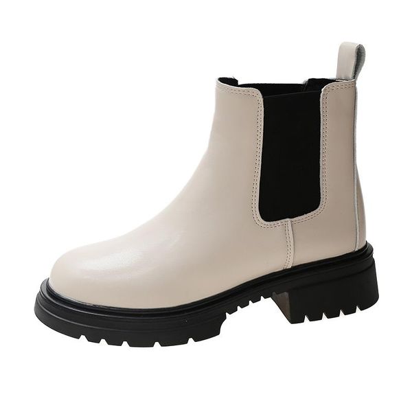 boots thick-soled women's breathable autumn and winter 2021 retro british style short smoke tube, Black
boots thick-soled women's breathable autumn and winter 2021 retro british style short smoke tube, Black