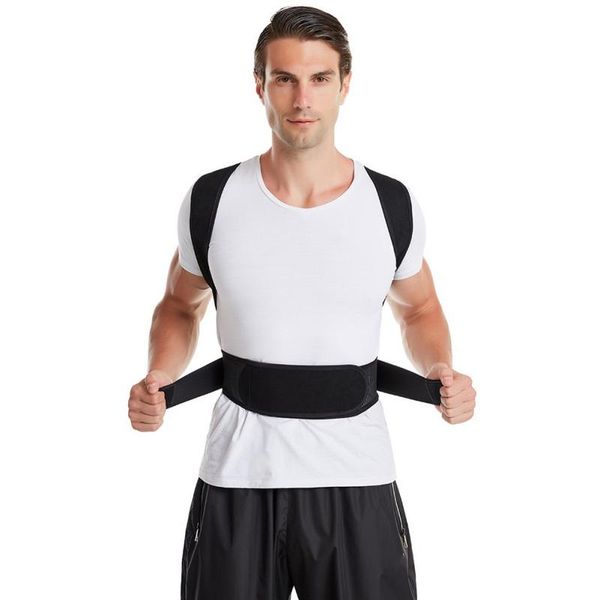 posture corrector back support shoulder brace correction spine postural health adjustable fixer tape, Black;blue
posture corrector back support shoulder brace correction spine postural health adjustable fixer tape, Black;blue