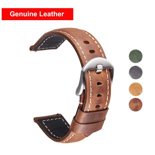 watch bands genuine leather band 20mm 22mm 24mm quick release soft matte vintage strap belt for samsung galaxy 42 46mm gear s3, Black;brown
watch bands genuine leather band 20mm 22mm 24mm quick release soft matte vintage strap belt for samsung galaxy 42 46mm gear s3, Black;brown