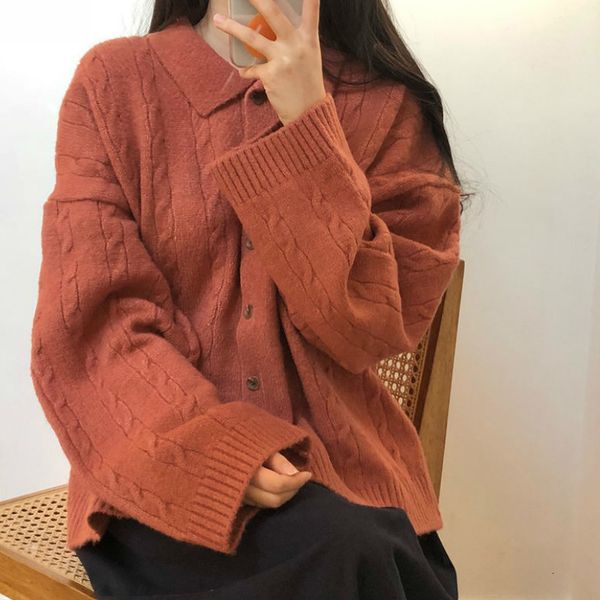 women's sweaters female cardigan large 3xl solid turn-down crocheted collar complete sleeve release retro-student daily all-match leisu, White;black
women's sweaters female cardigan large 3xl solid turn-down crocheted collar complete sleeve release retro-student daily all-match leisu, White;black