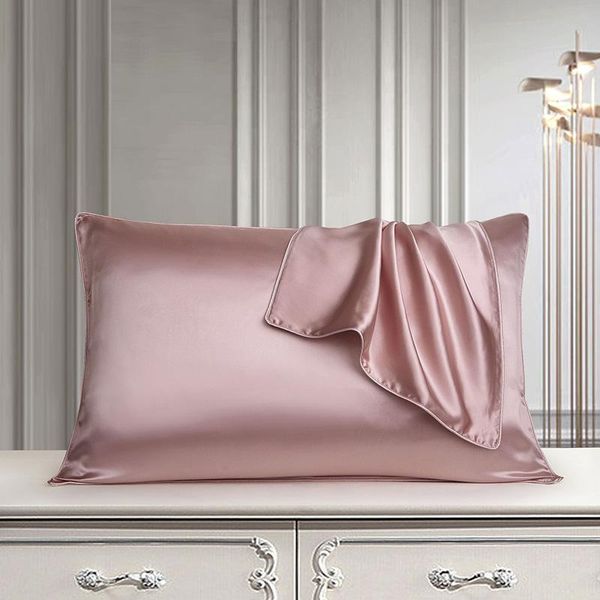 pillow case natural mulberry silk pillowcase high end quality pure solid color envelope cover 48x74cm
pillow case natural mulberry silk pillowcase high end quality pure solid color envelope cover 48x74cm