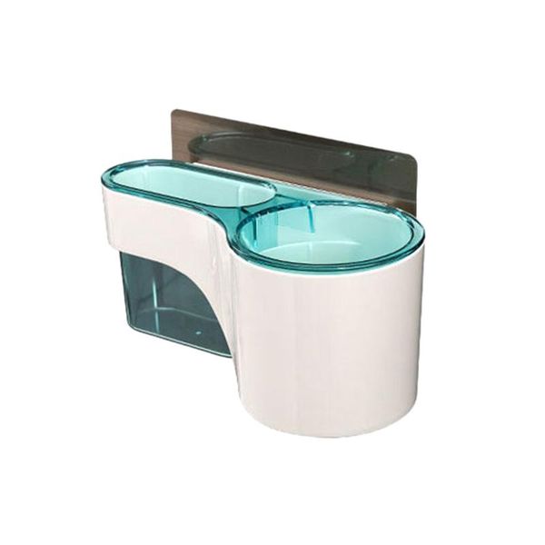 bathroom storage & organization wall mounted hair dryer holder seamless rack shelf