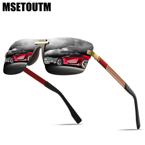 style polarized sunglasses for men and women with colorful lenses market trend mirror classic driving, White;black
style polarized sunglasses for men and women with colorful lenses market trend mirror classic driving, White;black
