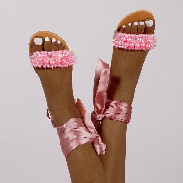 fashion rhinestone beaded sandals 2021 sweet wind comfortable wild foot ring strap large size women's shoes shocking price, Black
fashion rhinestone beaded sandals 2021 sweet wind comfortable wild foot ring strap large size women's shoes shocking price, Black
