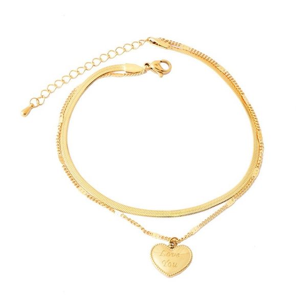 simple personality lovely double anklet love letter jewelry does not fade, suitable for any place to wear, Red;blue
simple personality lovely double anklet love letter jewelry does not fade, suitable for any place to wear, Red;blue