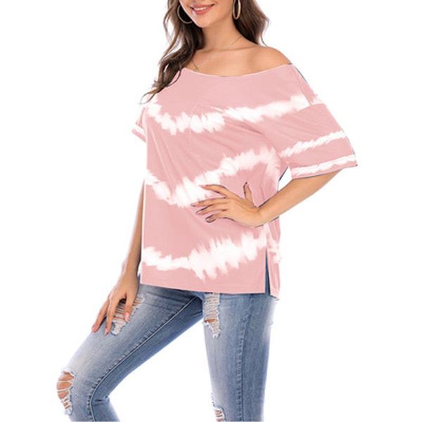 women's t-shirt zoki blue women t shirt loose gradient casual o neck short sleeve female tees street clothes summer fashion 2021, White
women's t-shirt zoki blue women t shirt loose gradient casual o neck short sleeve female tees street clothes summer fashion 2021, White