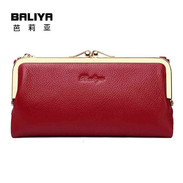 baliya straight cowhide litchi pattern women's purse large capacity short metal note clip, Red;black
baliya straight cowhide litchi pattern women's purse large capacity short metal note clip, Red;black