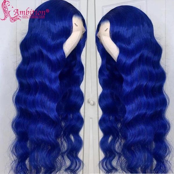 ambition blue color hair wig pre plucked glueless lace frontal human wavy front bleached knots wigs1, Black;brown
ambition blue color hair wig pre plucked glueless lace frontal human wavy front bleached knots wigs1, Black;brown