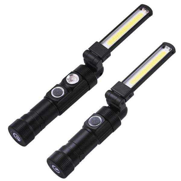 lumiparty folding usb charging strong light torch with magnet cob work practical for home outdoor use flashlights torches
lumiparty folding usb charging strong light torch with magnet cob work practical for home outdoor use flashlights torches
