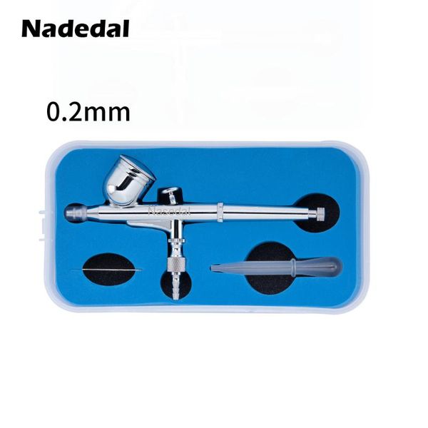 professional spray guns nasedal 0.2mm 0.3mm 0. 7cc dual-action airbrush with box gravity gun air hose for art cake nail model paint spraying
professional spray guns nasedal 0.2mm 0.3mm 0. 7cc dual-action airbrush with box gravity gun air hose for art cake nail model paint spraying
