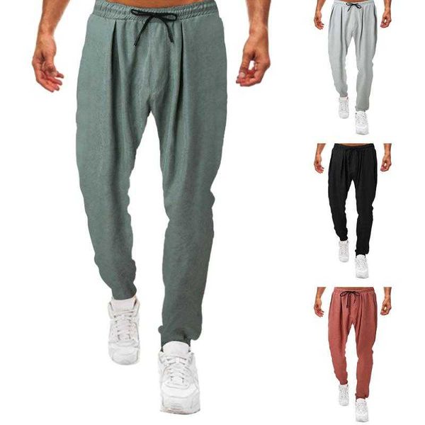 men's pants casual autumn men clothing solid color harem thin mid waist jogger trousers for, Black
men's pants casual autumn men clothing solid color harem thin mid waist jogger trousers for, Black
