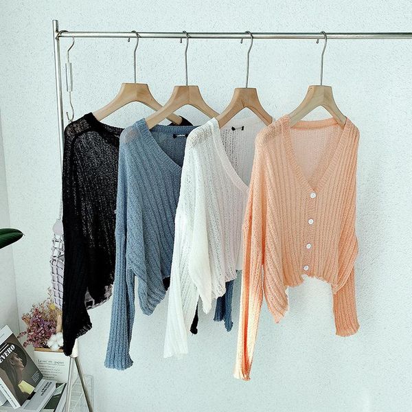 women's knits & tees loose kintting cardigan women casual streetwear v neck long sleeve chic sweater solid button female kintted, White
women's knits & tees loose kintting cardigan women casual streetwear v neck long sleeve chic sweater solid button female kintted, White