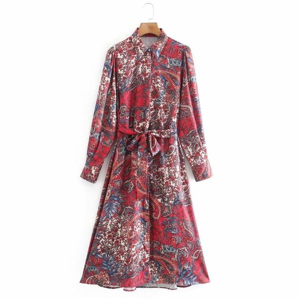summer women vintage shirts dress long sleeve print sashes bow tie es female elegant street loose vestidos 210513, Black;gray
summer women vintage shirts dress long sleeve print sashes bow tie es female elegant street loose vestidos 210513, Black;gray