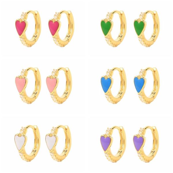 hoop & huggie canner 2021 trend vintage earrings pendientes 925 sterling silver for women heart shaped enamel hoops aros, Golden;silver
hoop & huggie canner 2021 trend vintage earrings pendientes 925 sterling silver for women heart shaped enamel hoops aros, Golden;silver