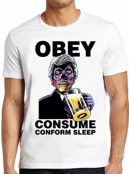they live obey consume beer film movie horror sci fi cool gift tee t shirt 4281, White;black
they live obey consume beer film movie horror sci fi cool gift tee t shirt 4281, White;black