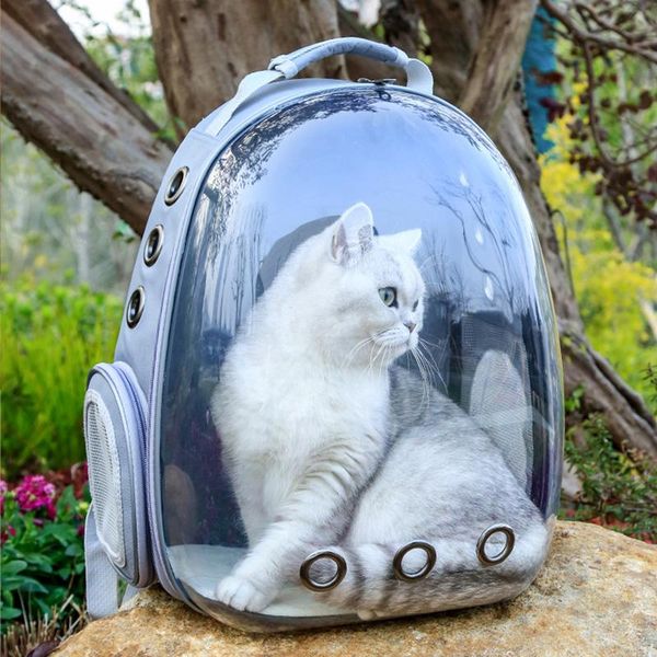 cat carriers,crates & houses backpack space carrier bag transport chat portable transparent handbag mascotas pet products di50m 
cat carriers,crates & houses backpack space carrier bag transport chat portable transparent handbag mascotas pet products di50m