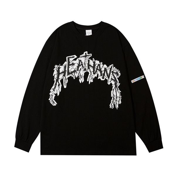 gaojiechao brand printed long sleeve pullover autumn and winter men's and women's large size sweater youth leisure bottoming top, Black
gaojiechao brand printed long sleeve pullover autumn and winter men's and women's large size sweater youth leisure bottoming top, Black