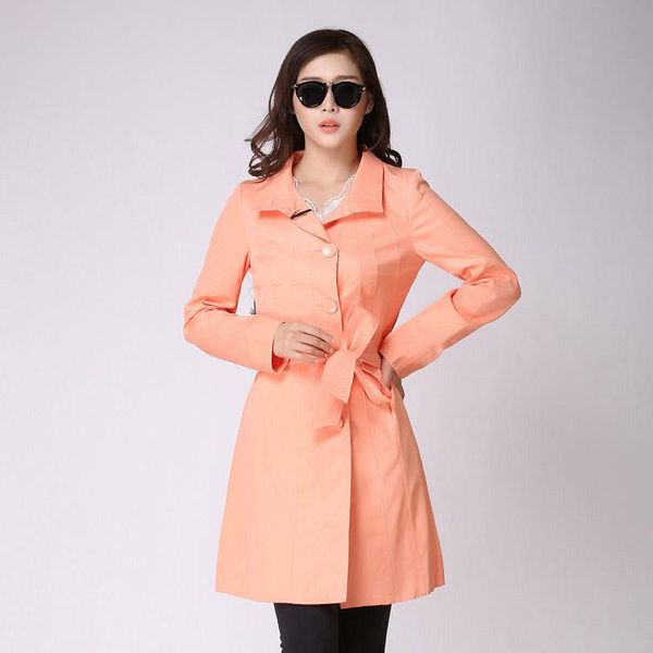 women's trench coats fashion medium-long intellectuality slim outerwear double layer chromophous preppystyle 6, Tan;black
women's trench coats fashion medium-long intellectuality slim outerwear double layer chromophous preppystyle 6, Tan;black