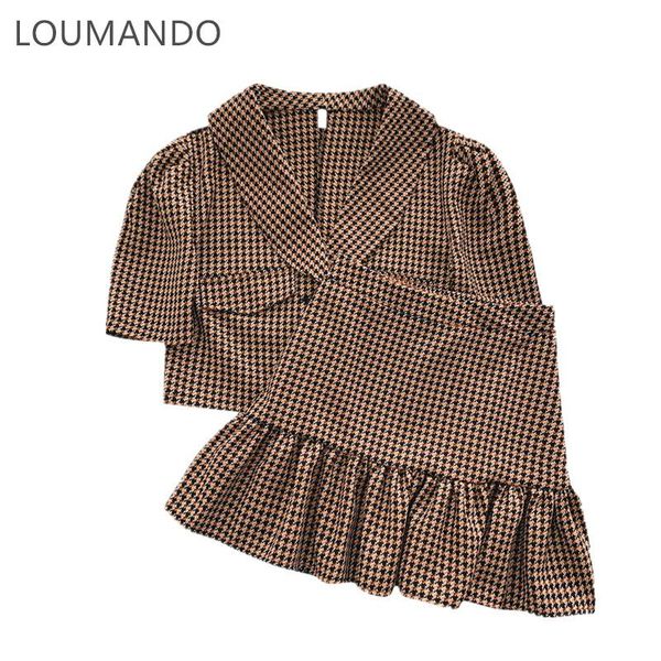 two piece dress 2021thousand birds plaid short suit summer women's style korean fashion slim + high waist skirt two-piece, White
two piece dress 2021thousand birds plaid short suit summer women's style korean fashion slim + high waist skirt two-piece, White