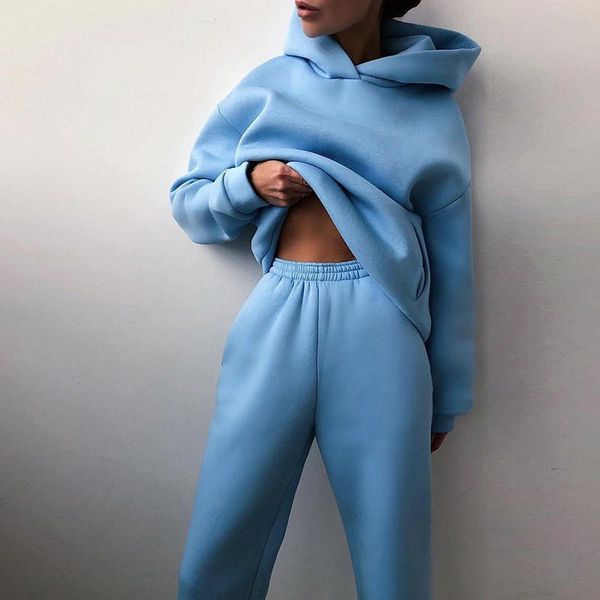 women's two piece pants women casual suit tracksuit 2 set sweatshirt hooded pullovers sweatpants sports jogging outfits, White
women's two piece pants women casual suit tracksuit 2 set sweatshirt hooded pullovers sweatpants sports jogging outfits, White