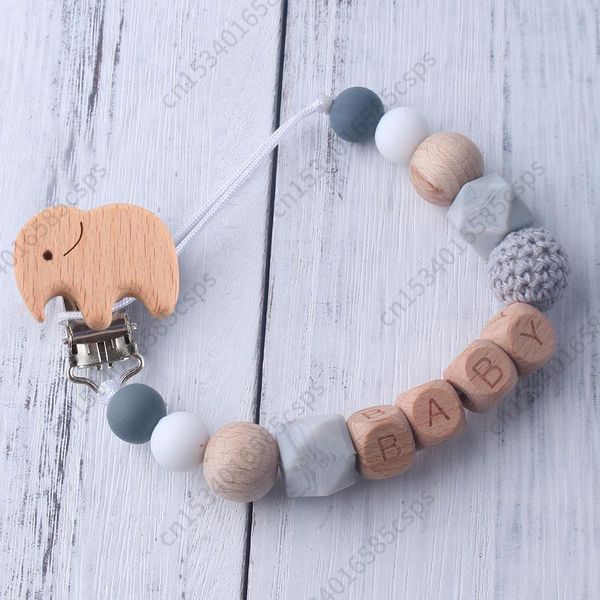 pacifiers# personalized name elephant wood beech dummy clips baby pacifier chain holder for teething soother chew toy
pacifiers# personalized name elephant wood beech dummy clips baby pacifier chain holder for teething soother chew toy