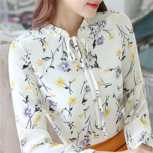 fashion women chiffon blouses v-neck floral printed shirt office lady blouse slim casual flare sleeve womens clothing women's & shirts, White
fashion women chiffon blouses v-neck floral printed shirt office lady blouse slim casual flare sleeve womens clothing women's & shirts, White