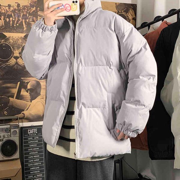 bolubao men's solid color winter casual warm street cloth, high collar cotton et, harajuku windbreaker, 2021, Black
bolubao men's solid color winter casual warm street cloth, high collar cotton et, harajuku windbreaker, 2021, Black