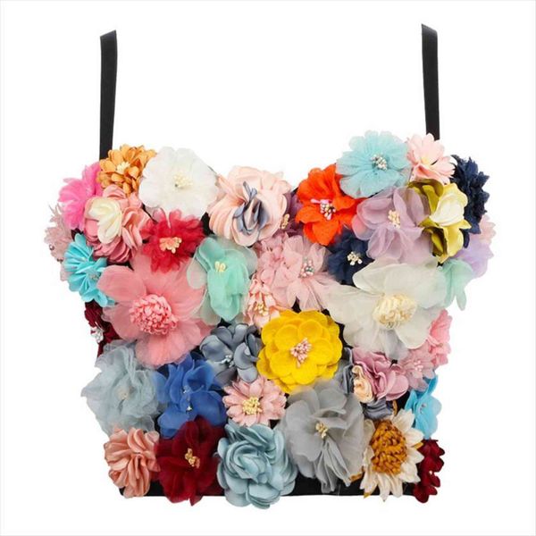 cowgirl flower trend women tank color matching denim vest short soft and fairy multicolor sling wrapped chest blusa feminina, White
cowgirl flower trend women tank color matching denim vest short soft and fairy multicolor sling wrapped chest blusa feminina, White