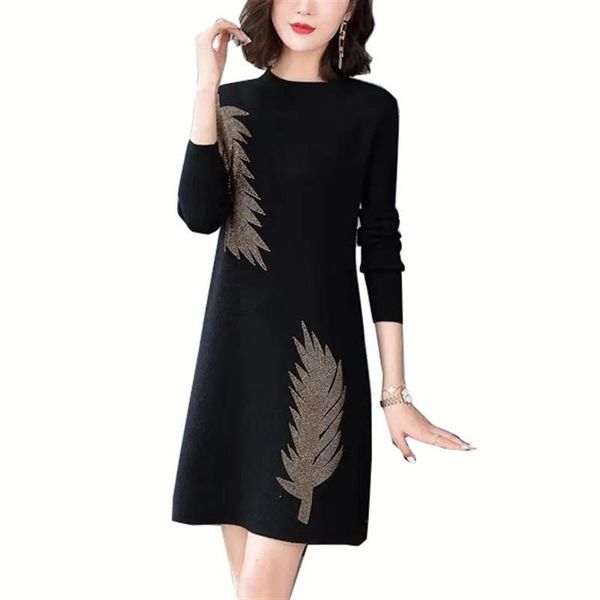 casual dresses knee length dress winter autumn mid-length women long sleeve t-shirt shift slim fit party blouse round neck, Black;gray
casual dresses knee length dress winter autumn mid-length women long sleeve t-shirt shift slim fit party blouse round neck, Black;gray