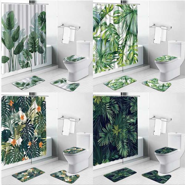 monstera green leaves shower curtains palm tree tropical plant flower scenery bathroom curtain non-slip toilet cover rug mat set
monstera green leaves shower curtains palm tree tropical plant flower scenery bathroom curtain non-slip toilet cover rug mat set