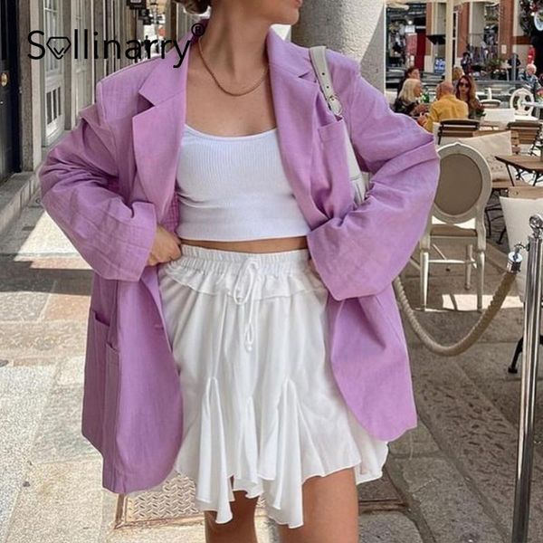 women's suits & blazers sollinary 2021 autumn oversized blazer women high street solid color office jackets casual long sleeves single, White;black
women's suits & blazers sollinary 2021 autumn oversized blazer women high street solid color office jackets casual long sleeves single, White;black