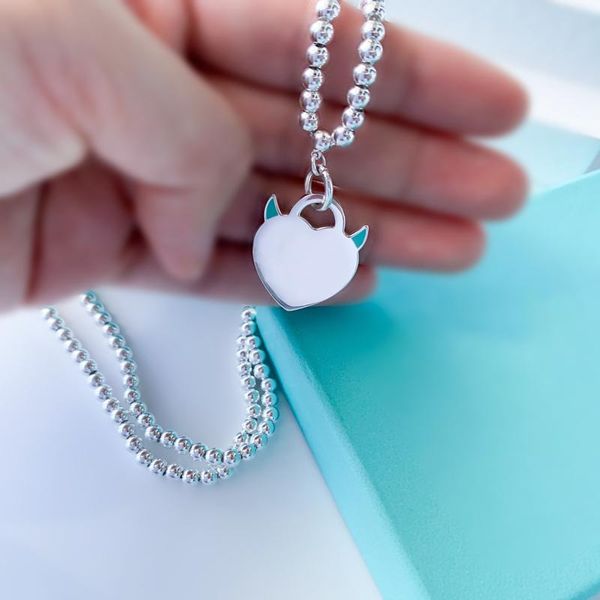 chains s925 sterling silver love heart bead chain necklace with wing classic choker trendy accessories gifts for womens lovers 
chains s925 sterling silver love heart bead chain necklace with wing classic choker trendy accessories gifts for womens lovers