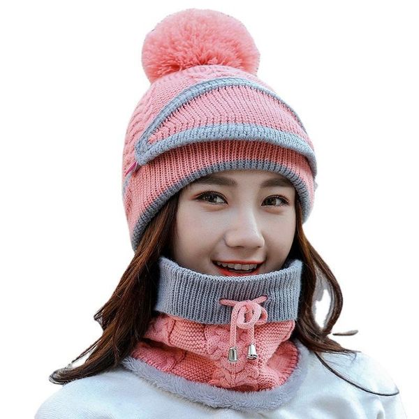 hats, scarves & gloves sets warm fashion wool hat women's cycling cold proof thickened face and ear protection knitted, Blue;gray
hats, scarves & gloves sets warm fashion wool hat women's cycling cold proof thickened face and ear protection knitted, Blue;gray