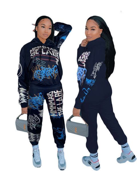 a8273 women's autumn tracksuits / winter fashion printing trend street sports sweater set, Gray
a8273 women's autumn tracksuits / winter fashion printing trend street sports sweater set, Gray