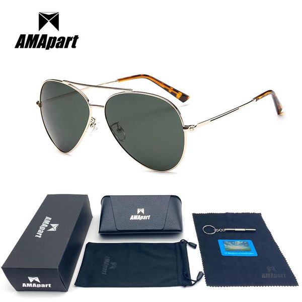 sunglasses amapart polarized for men women driving fishing sports outdoors uv400 protection anti-glare, White;black
sunglasses amapart polarized for men women driving fishing sports outdoors uv400 protection anti-glare, White;black