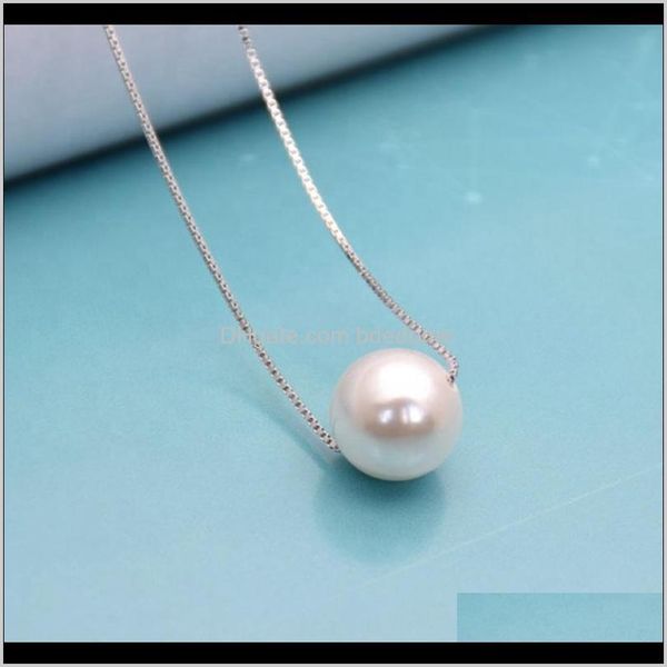 pendant necklaces & pendants dainty fashion women minimalist jewelry 925 sterling sier box chain pearl necklace drop delivery 2021 qkjms, Silver
pendant necklaces & pendants dainty fashion women minimalist jewelry 925 sterling sier box chain pearl necklace drop delivery 2021 qkjms, Silver