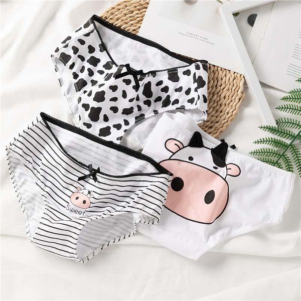women's panties breathable cow pattern cute 1pcs girl briefs s//l women underwear cotton low-waisted, Black;pink
women's panties breathable cow pattern cute 1pcs girl briefs s//l women underwear cotton low-waisted, Black;pink